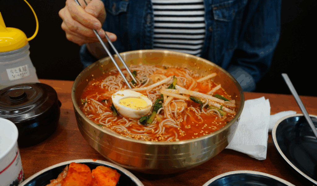 Bibim-Guksu (Spicy Cold Noodles)