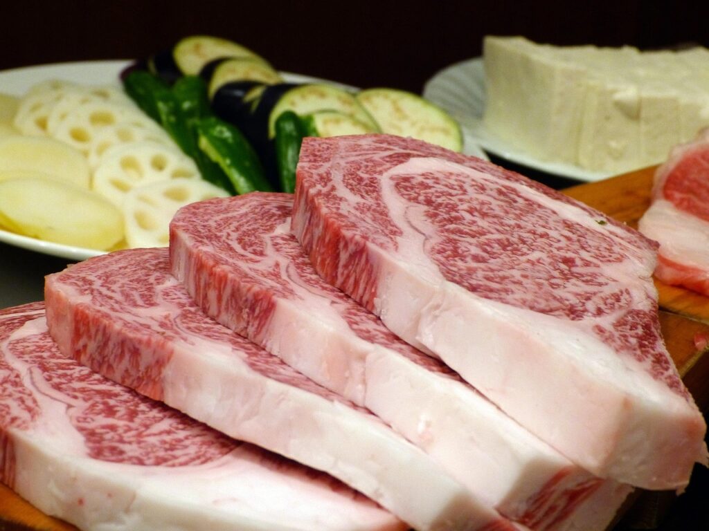 Kobe Beef marbling