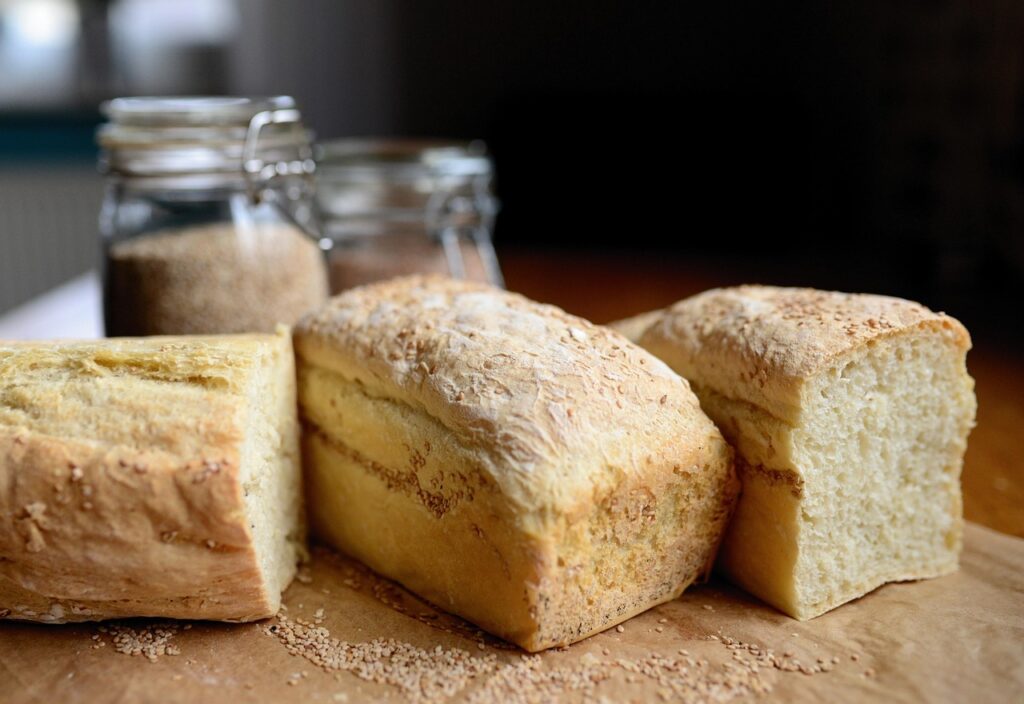 Bread thawed