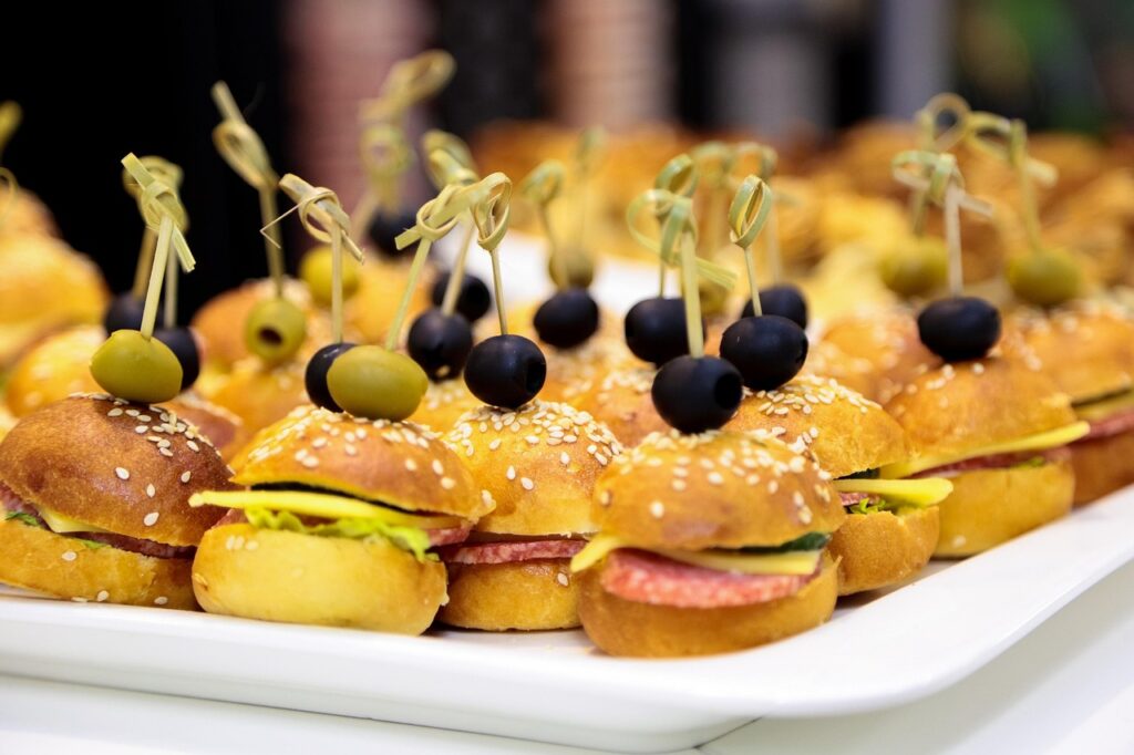 Mini burgers