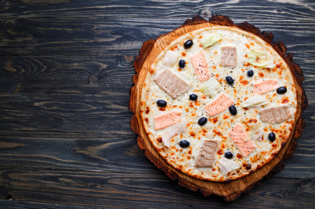 Pizza made
