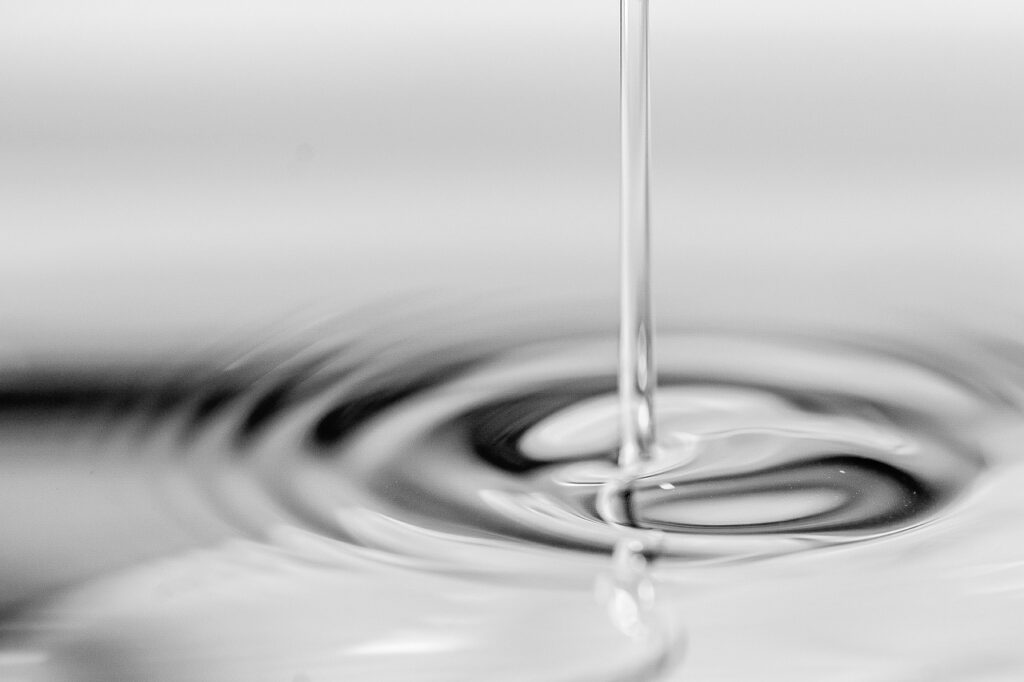 Water being poured