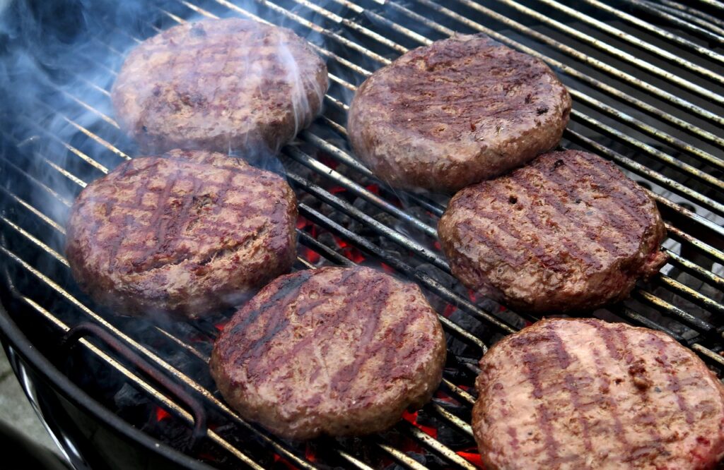Cooked patties