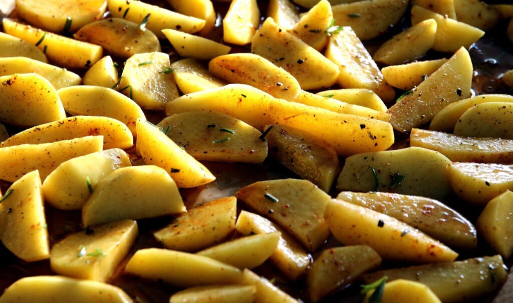 Sliced Potatoes