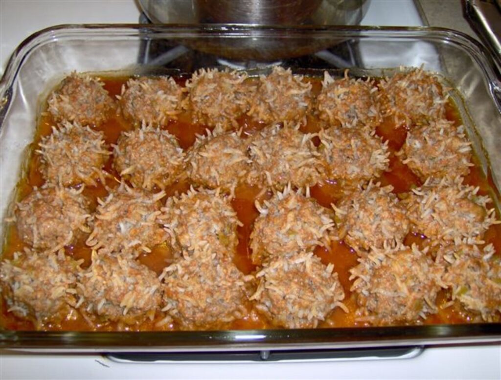 Porcupine Meatballs