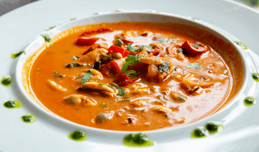 One-Pot Tomato Basil Tortellini Soup