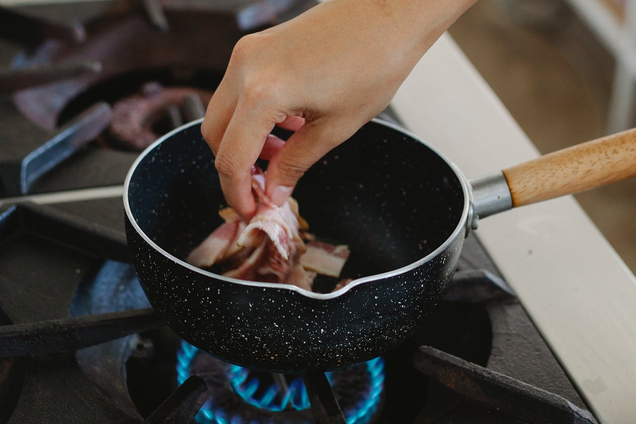 Pre-heated pans myth or a fact?