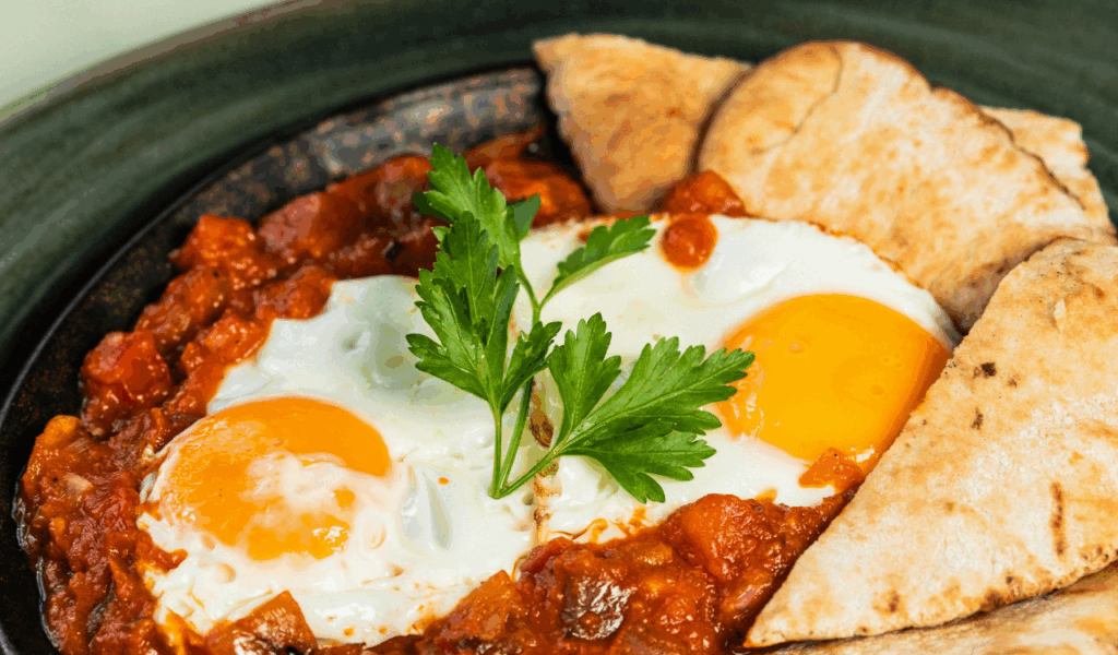 Bean & Egg Shakshuka‑Style