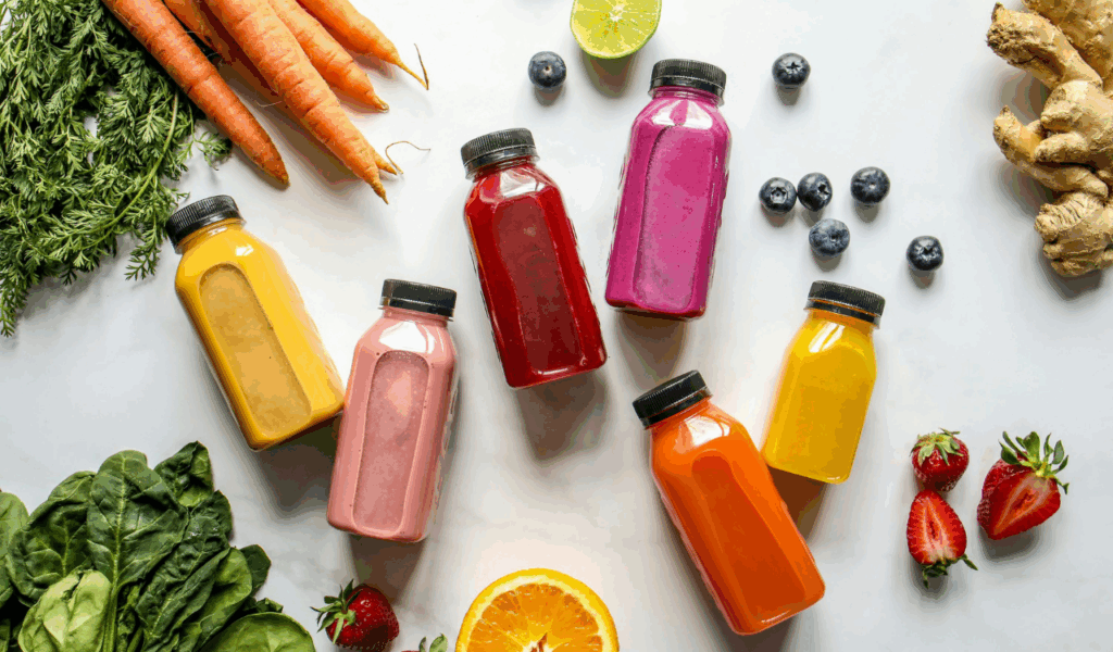 Smoothie in a Travel Bottle