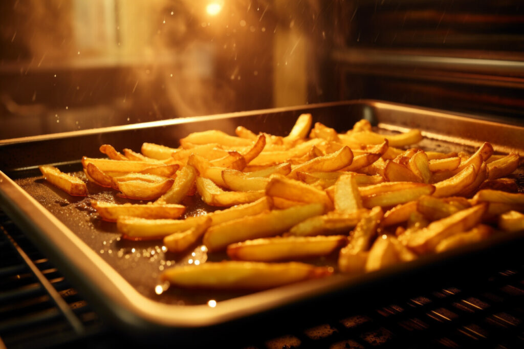 French Fries in oven