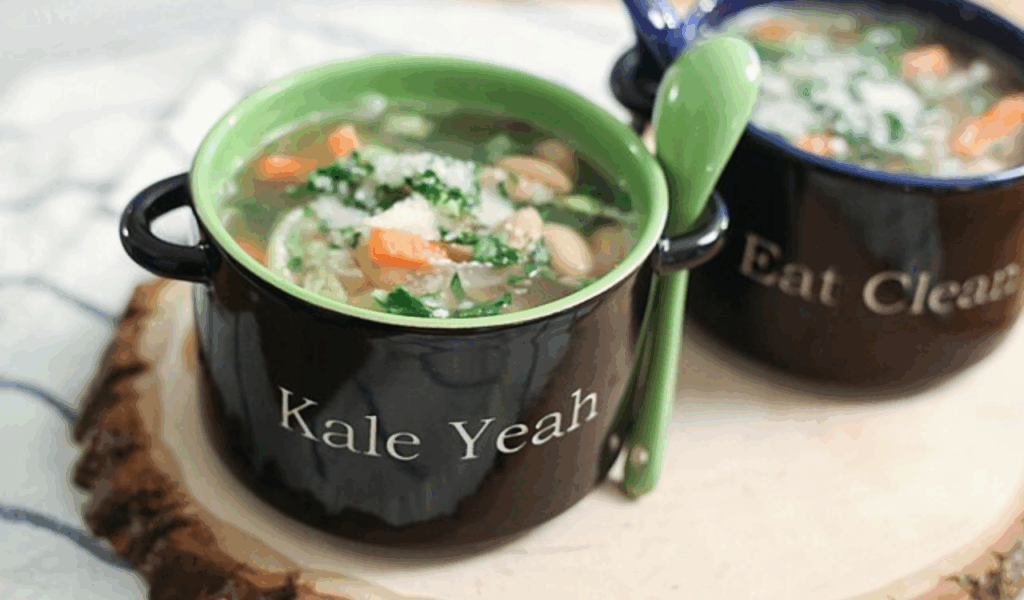 Sausage, Kale & White Bean Soup