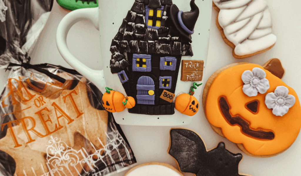 Candy-studded cookies or bars