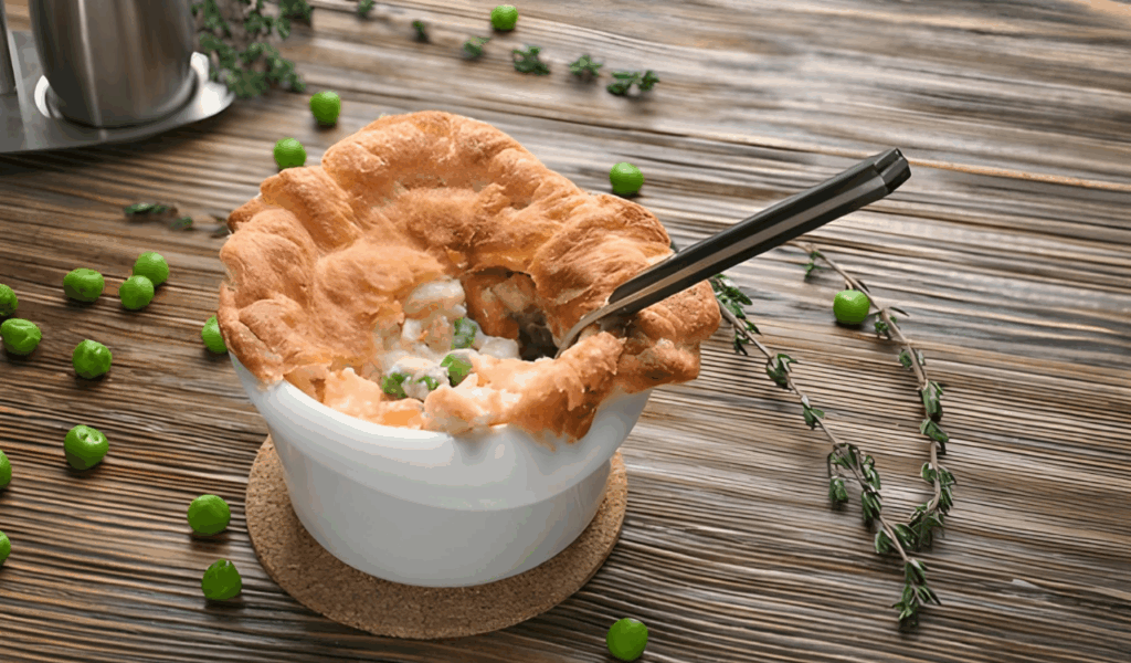 Cajun-Spiced Chicken Pot Pie