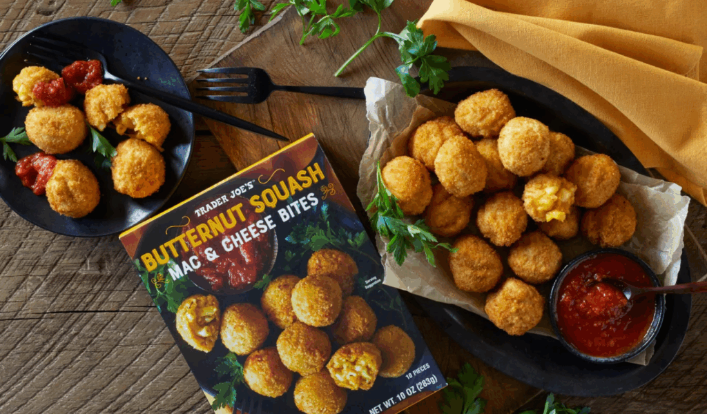 Butternut Squash Mac & Cheese Bites