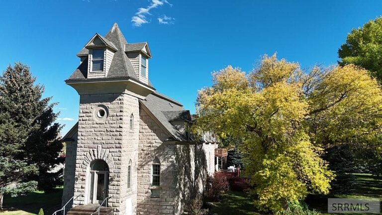 Storied 1909 Church Revival in Idaho Falls, Idaho, Restored Historic Sanctuary Turned Airbnb & Wedding Venue on 5 Acres