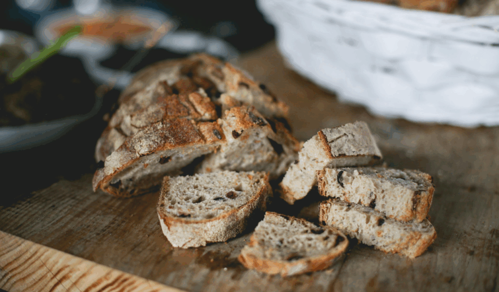 Freshly Prepared Bread from Heritage Wheat or Ancient Grain Bakes