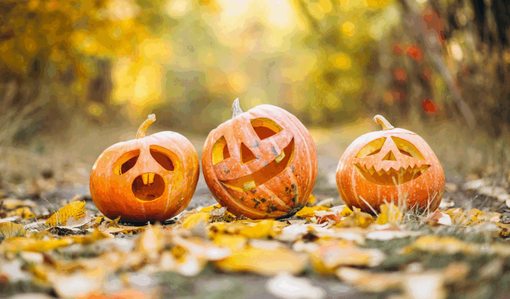 Veggie Jack-o’-Lantern Cups