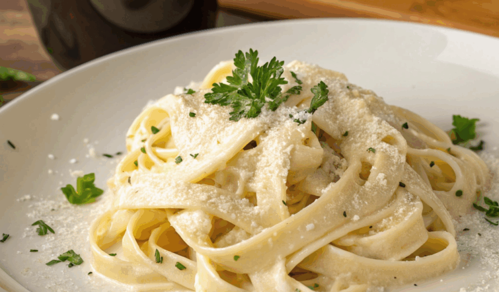 Creamy Garlic Parmesan Pasta