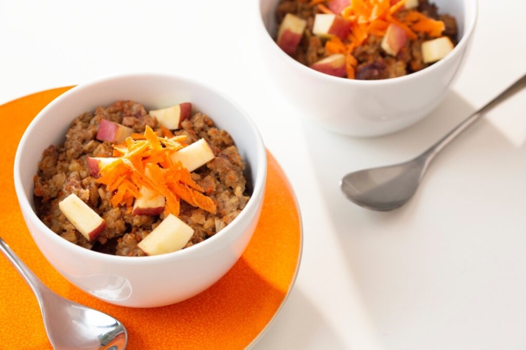 Carrot Cake Steel-Cut Oats