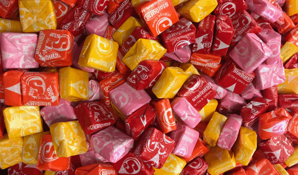 Label and rotate your candy stash