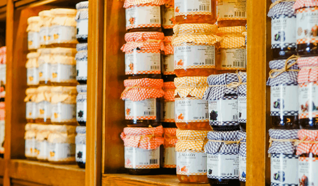 Berries or cherries (stone fruit) liquors or jams