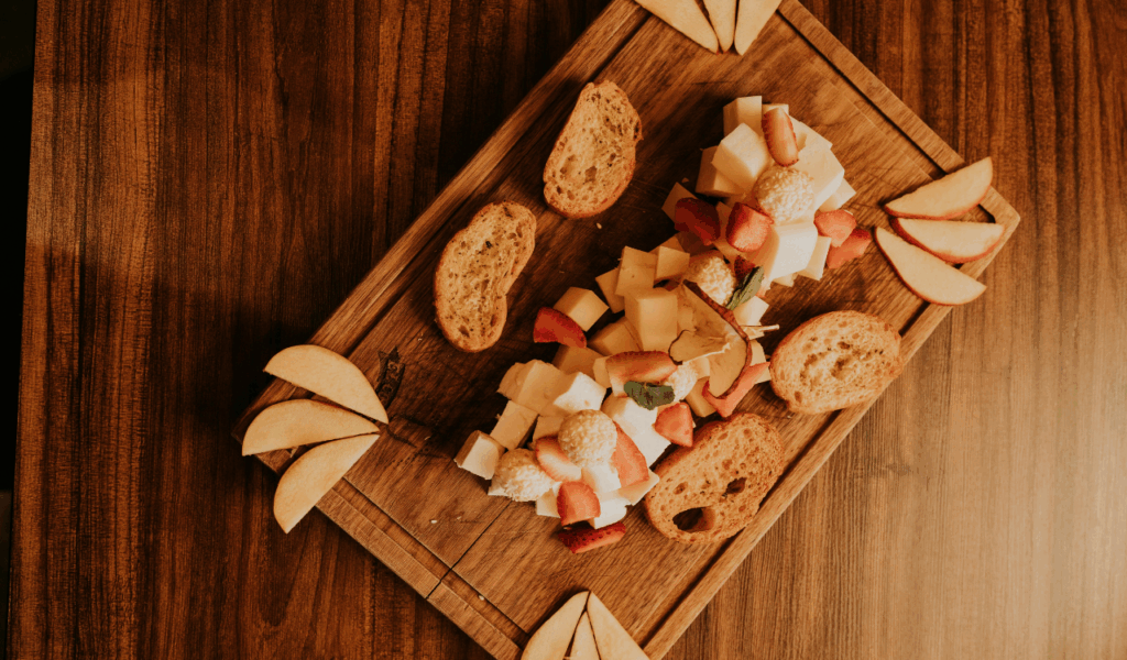 Apples and Cheddar Cheese