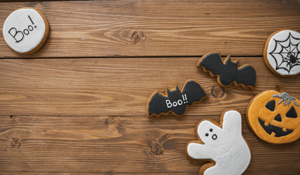 Bat Wing Shortbread Cookies