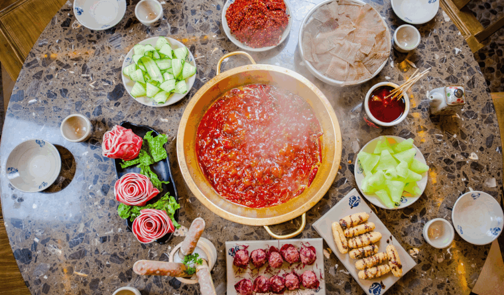 Hot Pot & Dual-Style Broths at Hometown Hotpot & BBQ