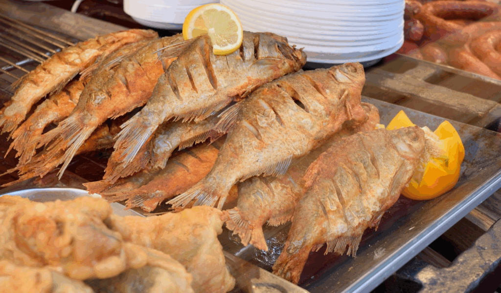 Breaded Fried Fish at Non-Seafood Places
