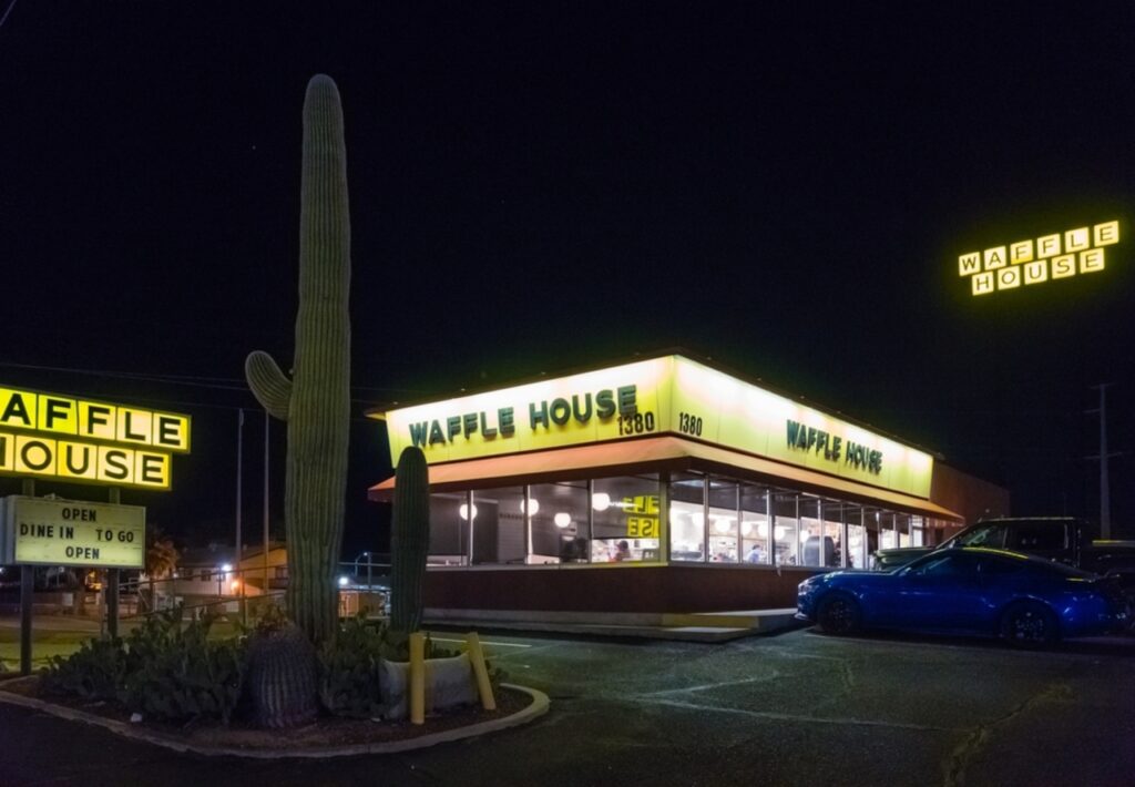 Diner in the night