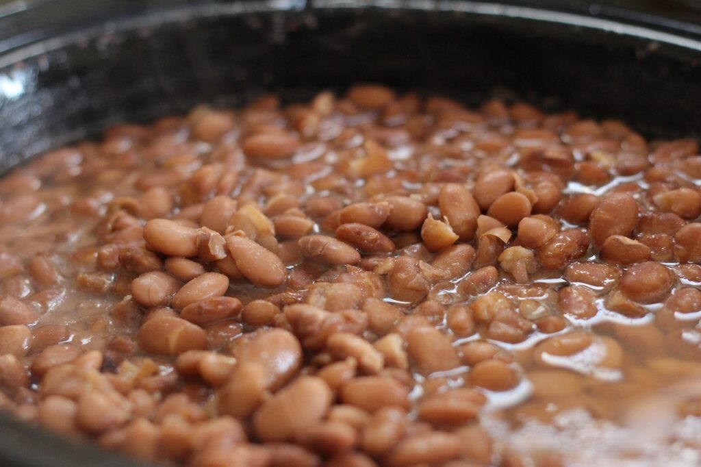 Cooked beans