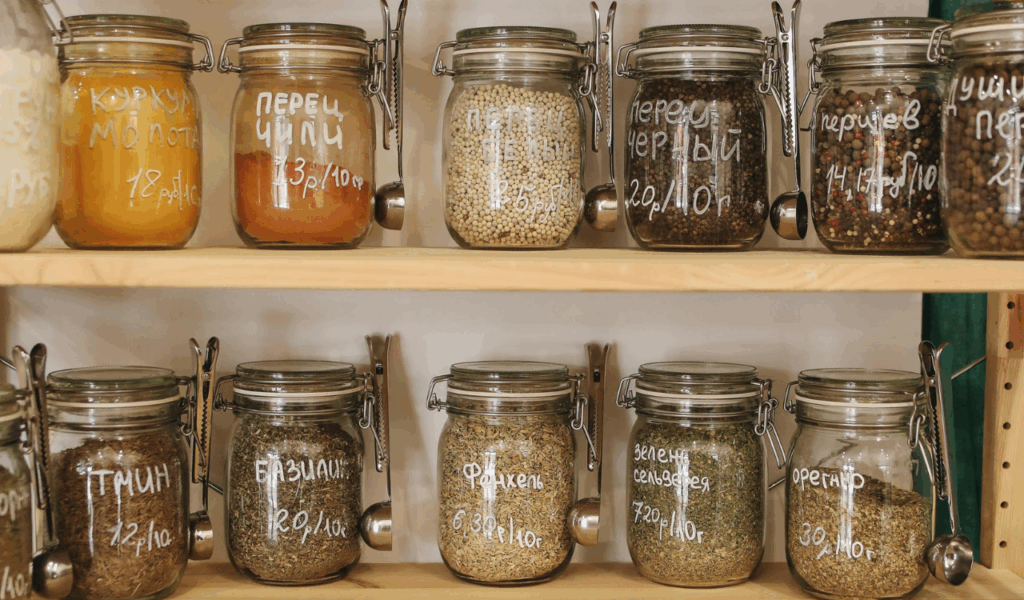 Use airtight containers instead of old packaging