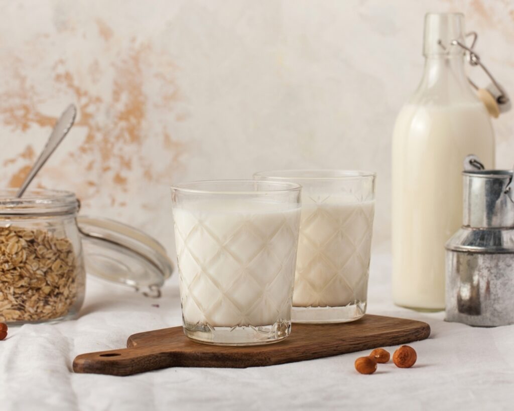 Two glasses of milk