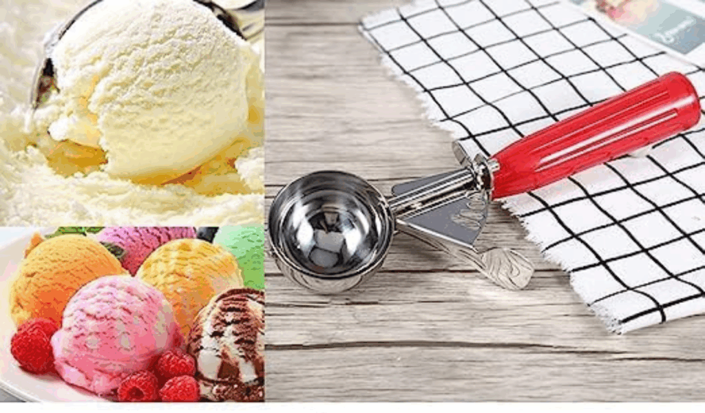 Ice Cream Scoop with Mechanical Lever