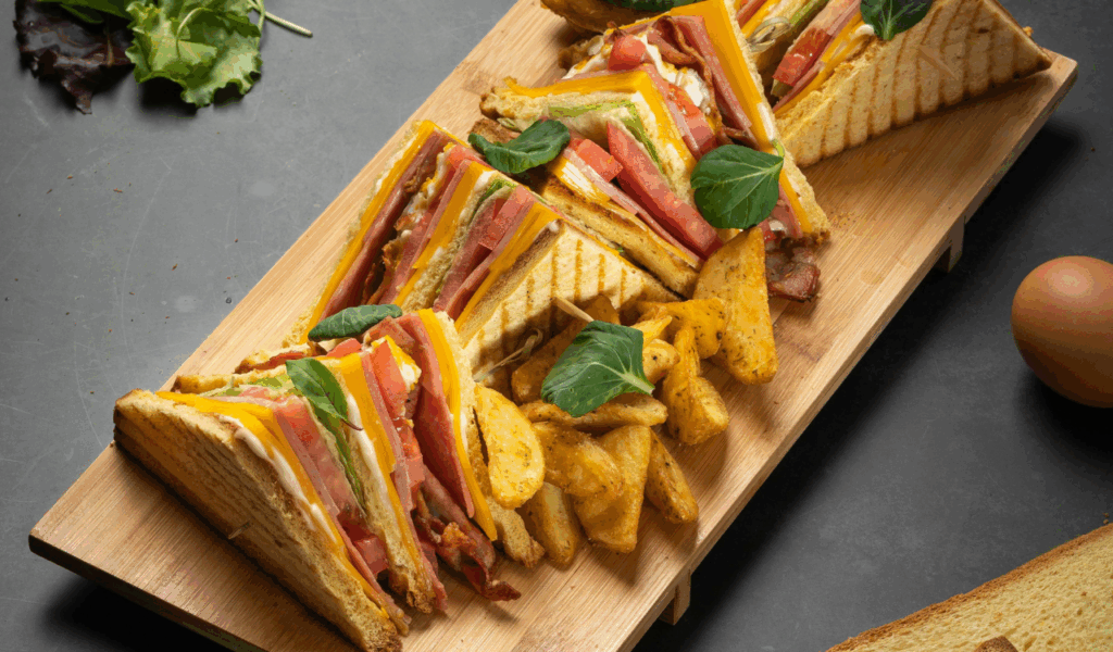 Peanut Butter, Roasted Sweet Potato, and Maple Bacon