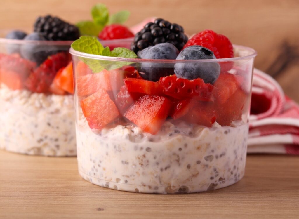 Oats, Yogurt, Chia