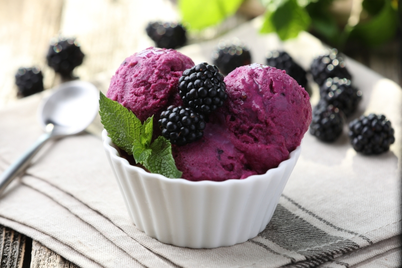 Blackberry Icecream