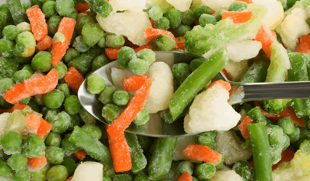 Choose a good frozen vegetable mix
