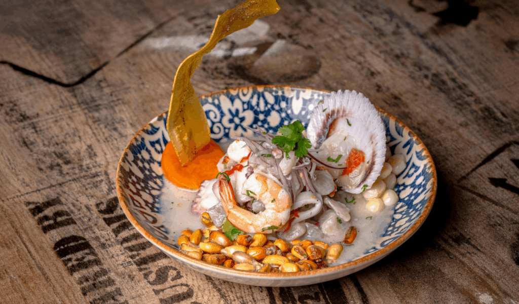 Shrimp Ceviche in Mini Cups