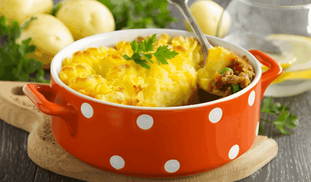 Warm Shepherd’s Pie Shortcuts Using Frozen Staples
