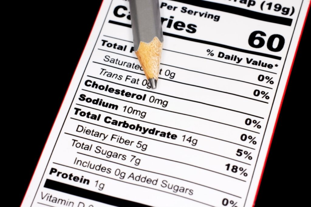 Cholesterol label