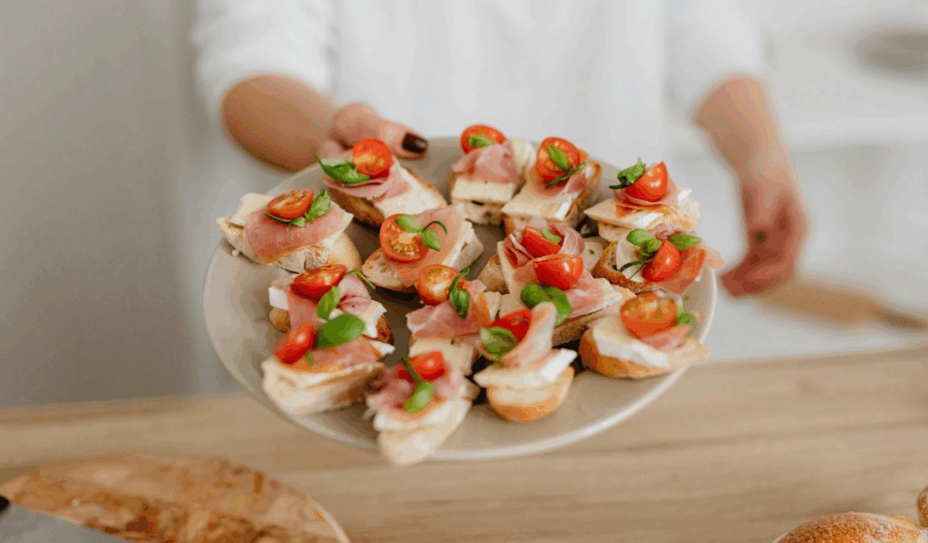 Ham with Maraschino Cherries