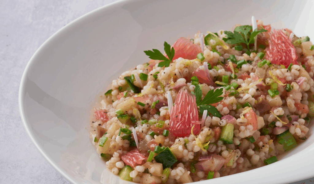 Grain-Bowl Harmony: Rice or Quinoa Base + Veg + Protein