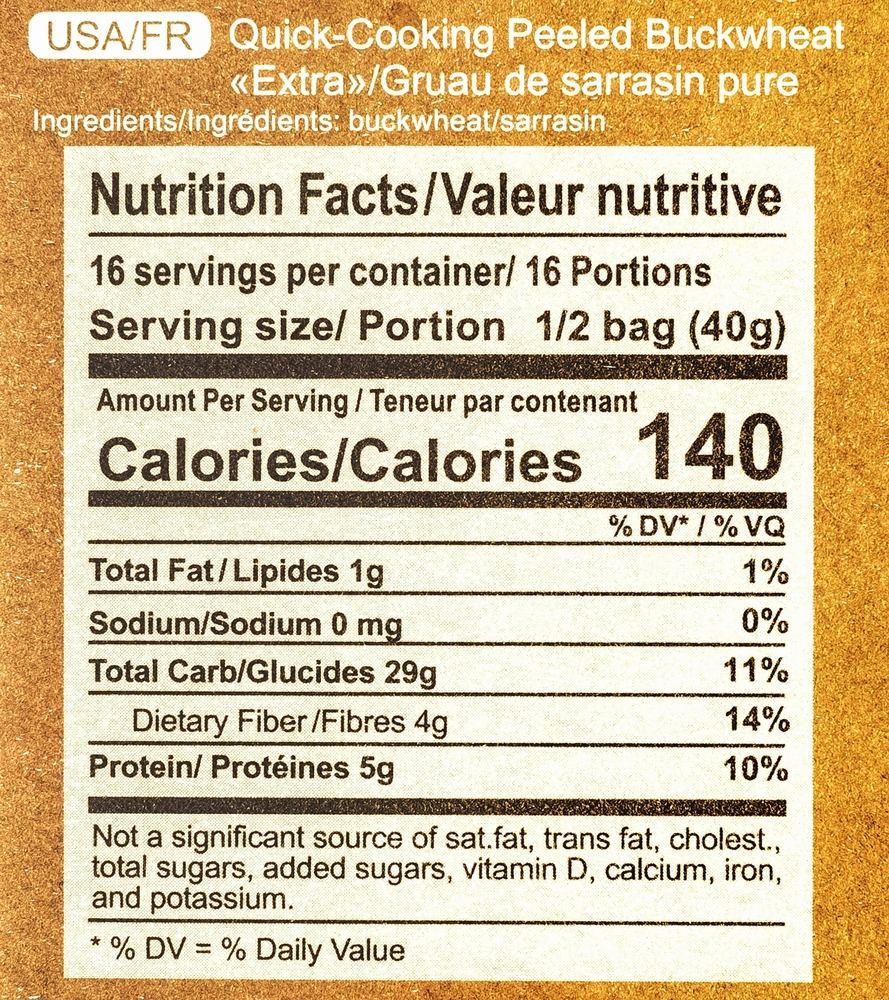 Calorie Label