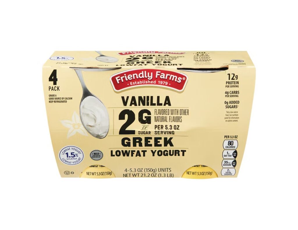 Super Zero (Friendly Farms) Yogurt