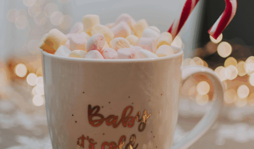 Homemade candy-infused hot cocoa mix