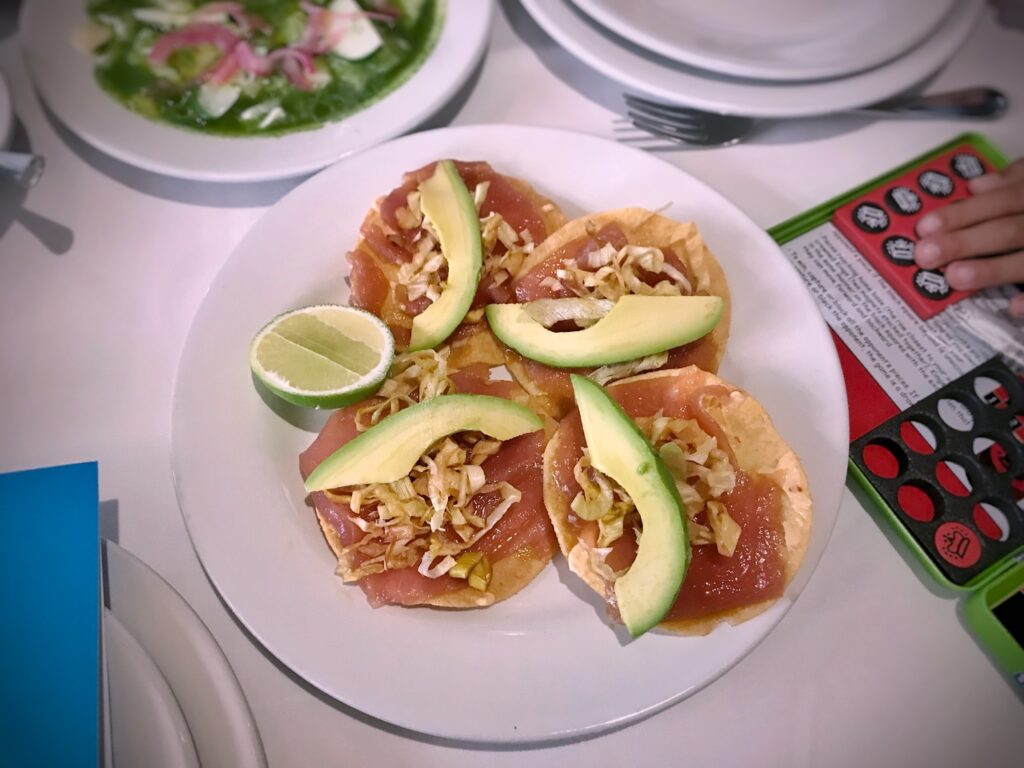 Seafood Tostadas