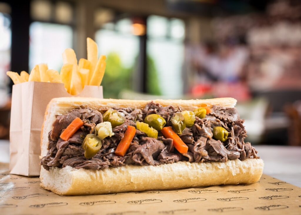 Italian Beef Sandwich