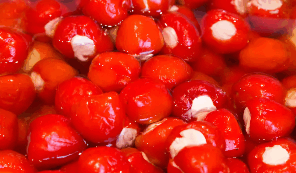 Goat Cheese Stuffed Peppadews