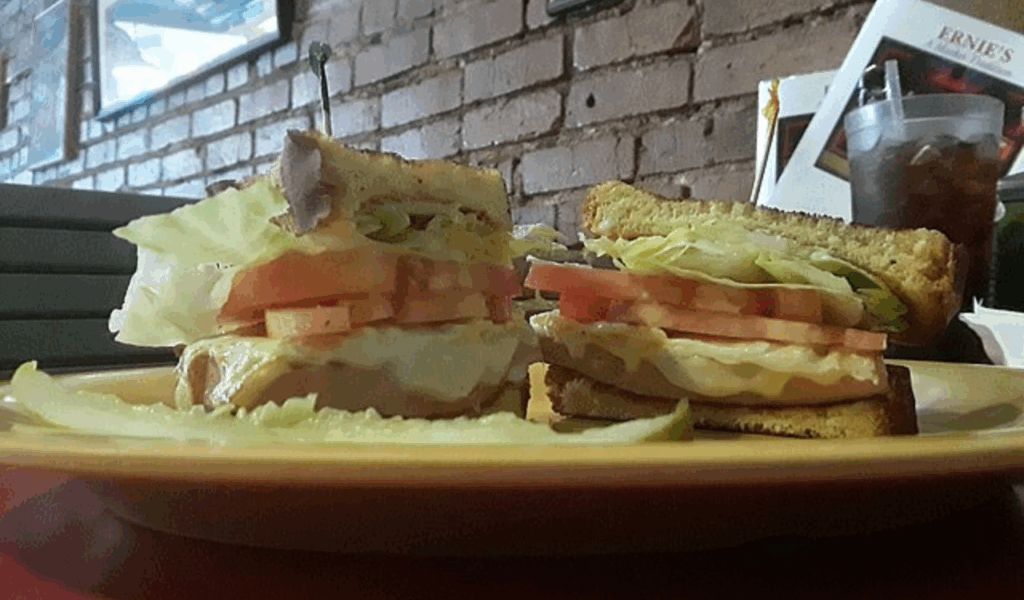 Fried Bologna Sandwich